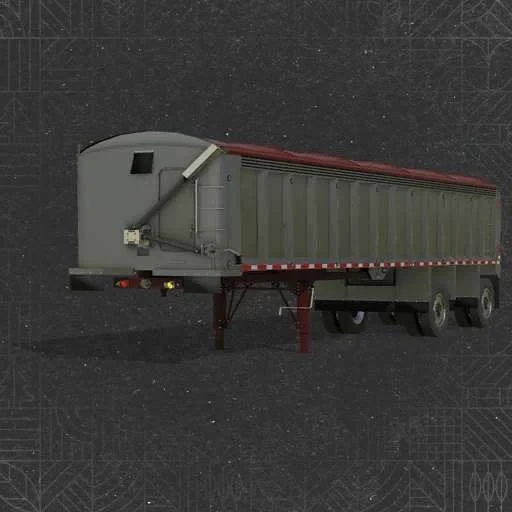 FS25 2026 TrailStar Frameless End Dump V2.0 Trailers Mod FS25 Mod Free Download