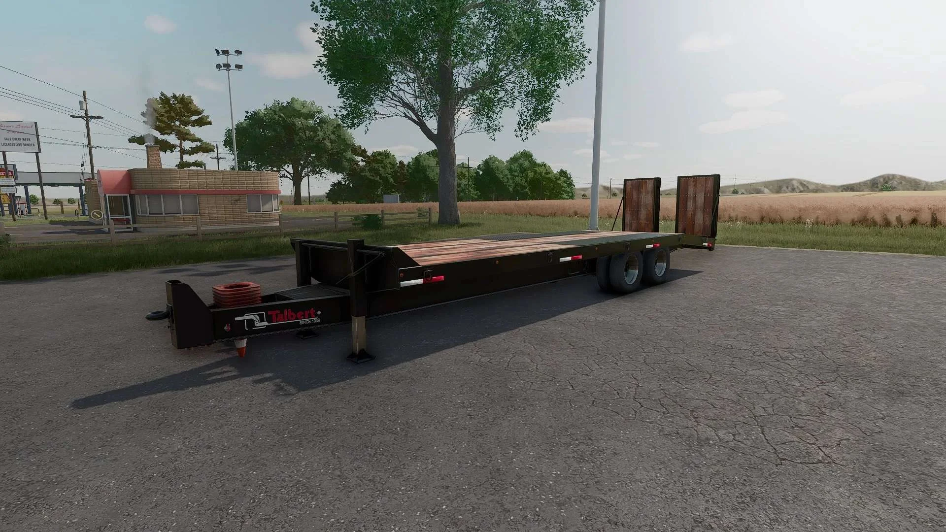 FS25 25ft talbert v1.0 Trailers Mod FS25 Mod Free Download