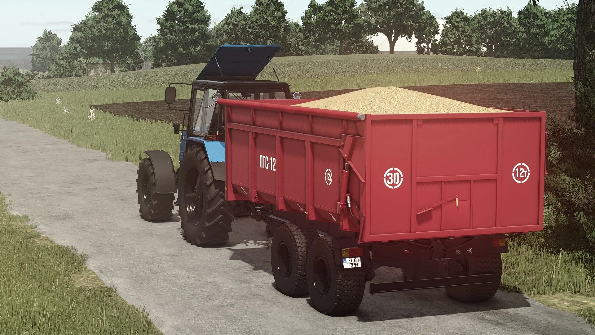 FS25 2PTS-11 SARMAT Edit  v1.0 Trailers Mod FS25 Mod Free Download