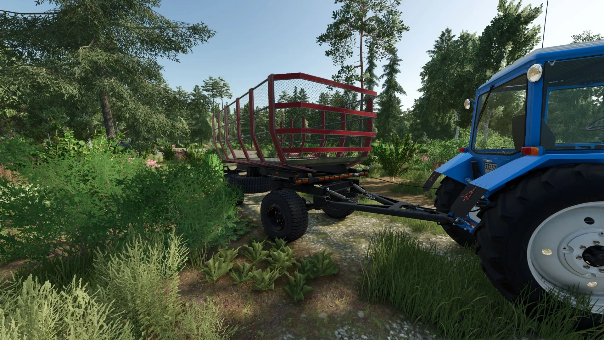 FS25 2PTS-6 Forest V1.0 Trailers Mod FS25 Mod Free Download