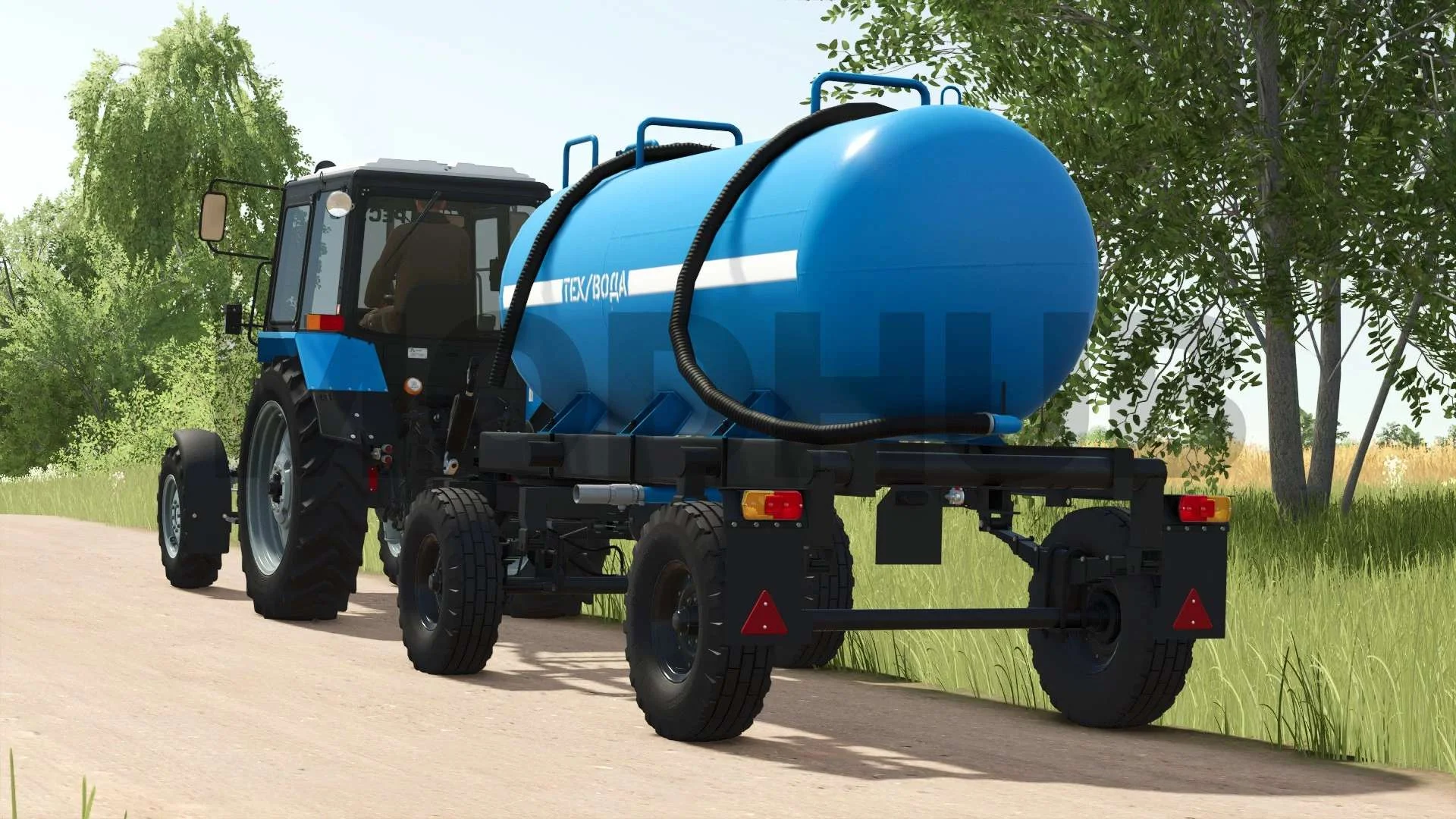 FS25 2PTSE Barrel v1.0 Trailers Mod FS25 Mod Free Download