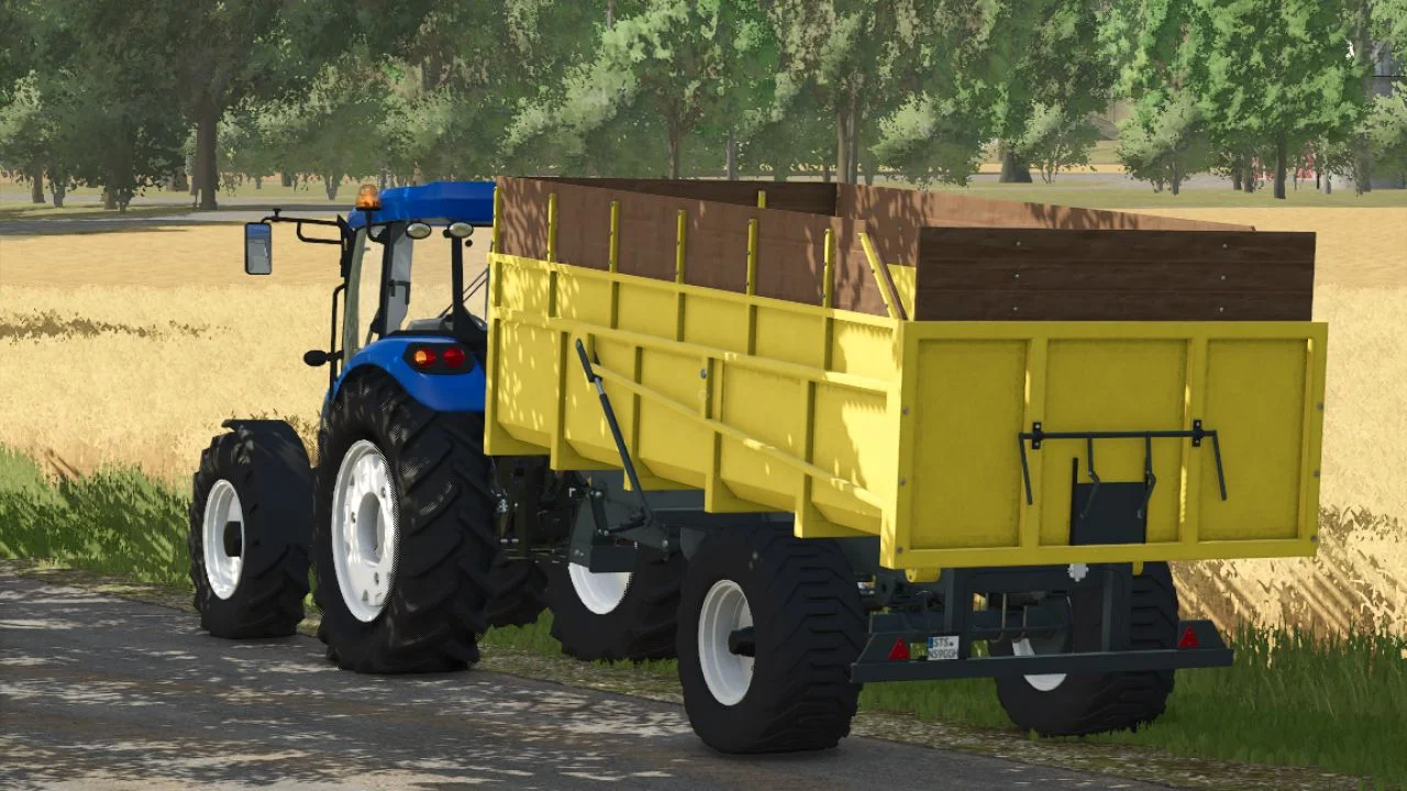 FS25 30 Ton Trailer v1.0 Trailers Mod FS25 Mod Free Download