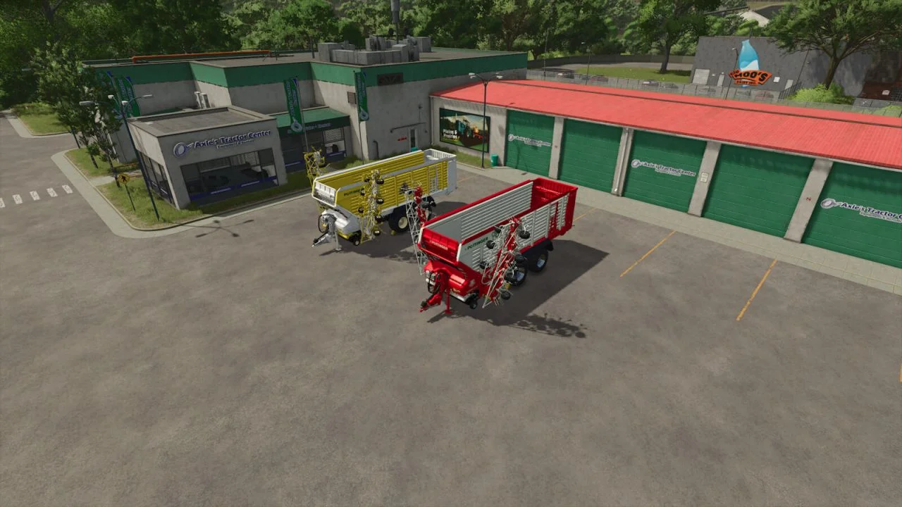FS25 8450 Windrower Pack V1.0.0.2 Trailers Mod FS25 Mod Free Download