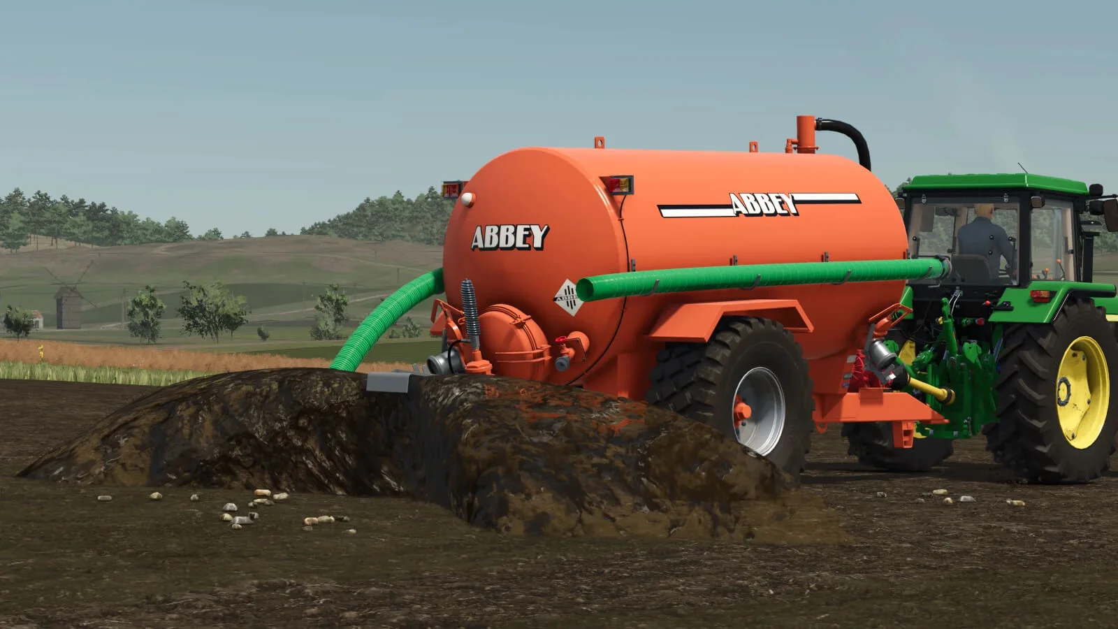 FS25 Abbey 1600 / 2000 Tankers V1.0.0.1 Trailers Mod FS25 Mod Free Download