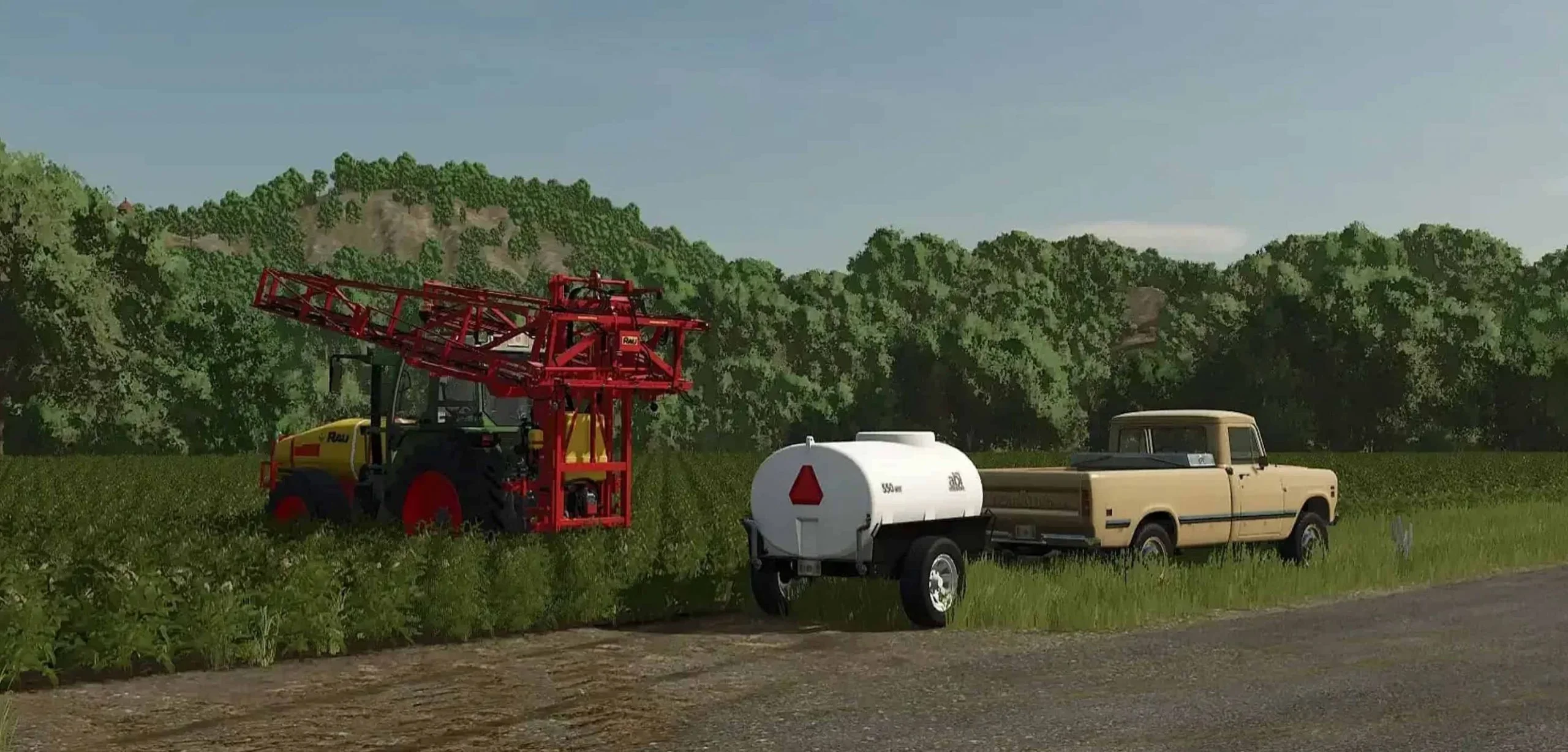 FS25 Abi 550 liquid trailer V1.0 Trailers Mod FS25 Mod Free Download