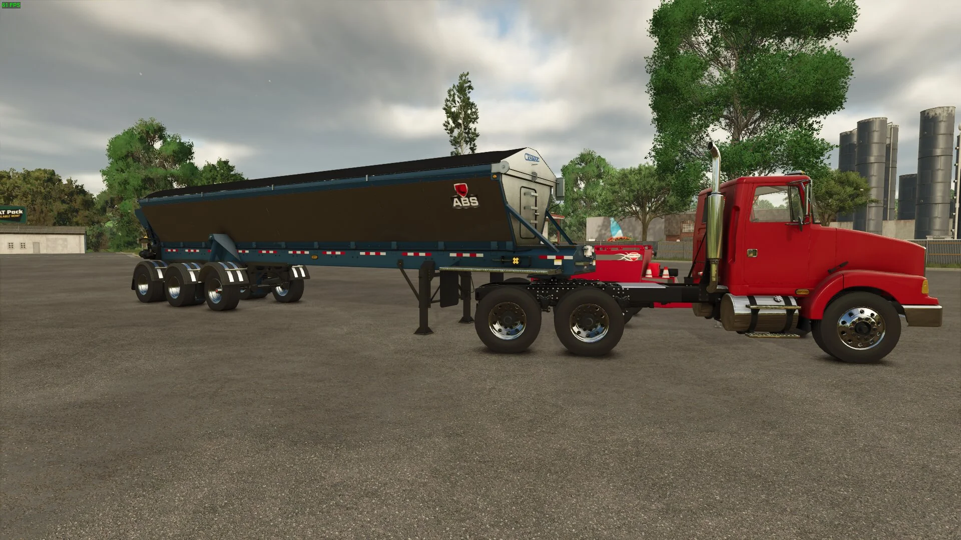 FS25 ABS LRC448 Rear Lift V1.0 Trailers Mod FS25 Mod Free Download