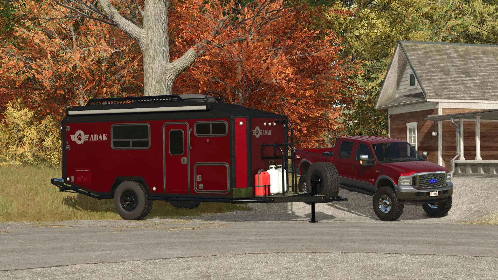 FS25 Adak Adventure Trailer v1.0 Trailers Mod FS25 Mod Free Download