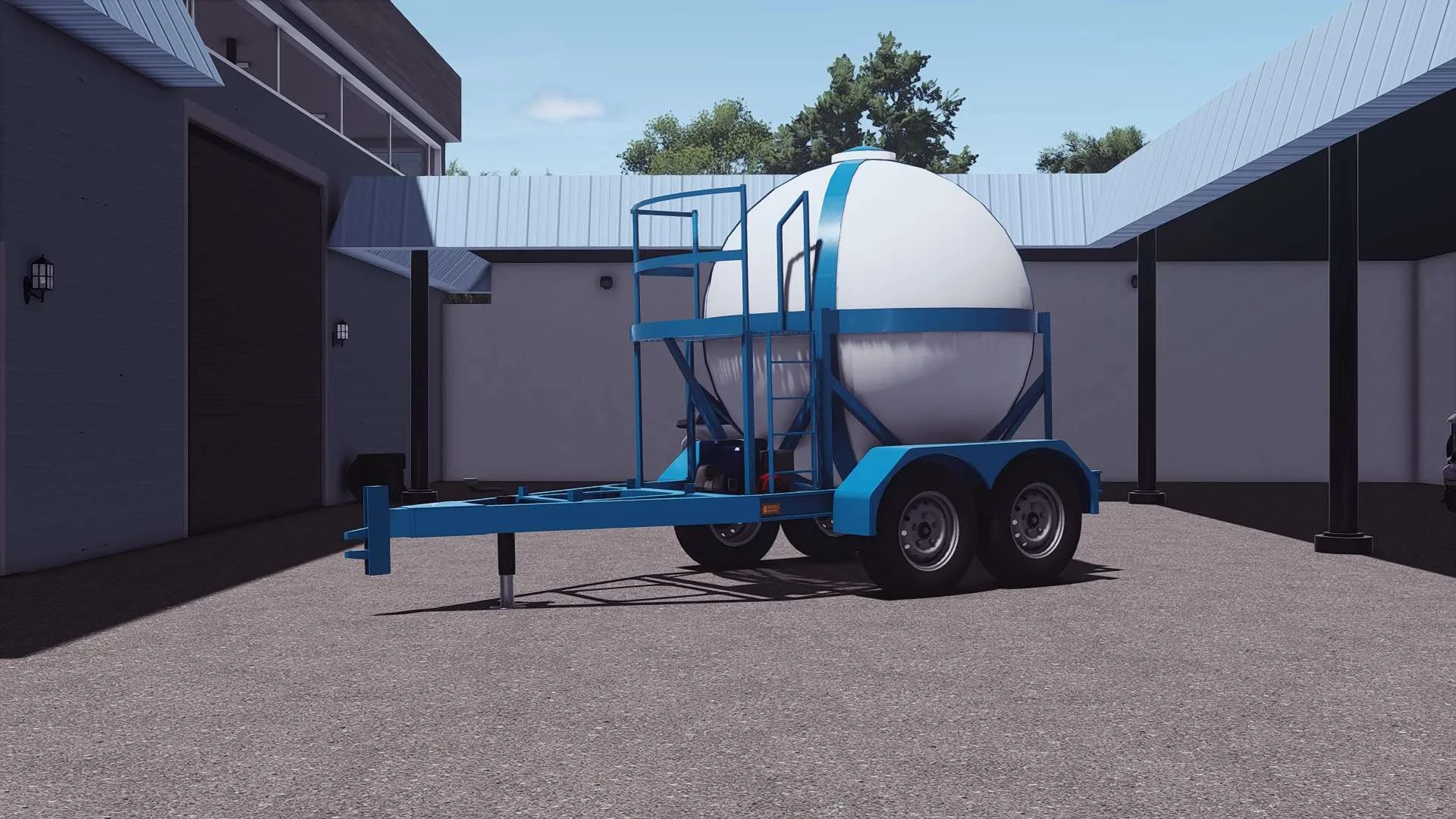 FS25 AG Spray Equipment Sphere V1.0 Trailers Mod FS25 Mod Free Download