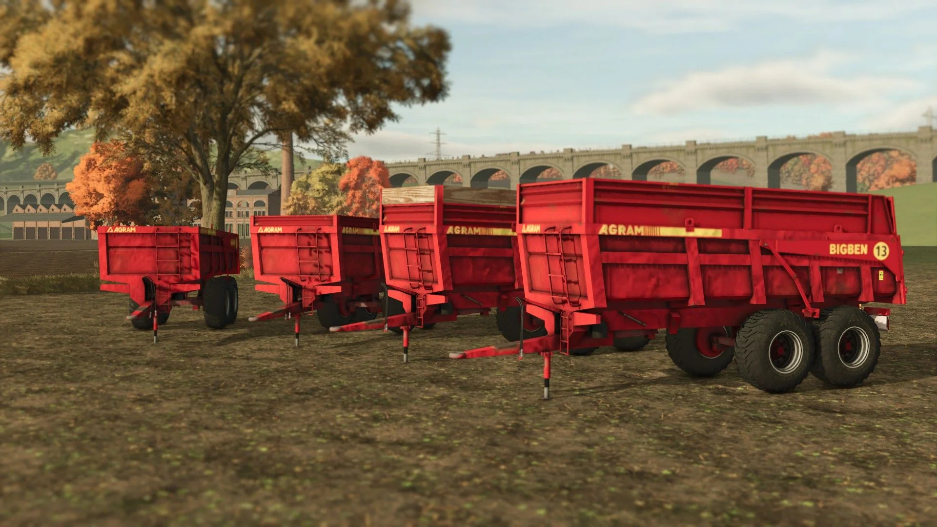 FS25 Agram BigBen 13T v1.0 Trailers Mod FS25 Mod Free Download
