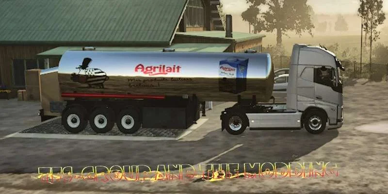 FS25 AGRILAIT Tank Trailer v1.0 Trailers Mod FS25 Mod Free Download