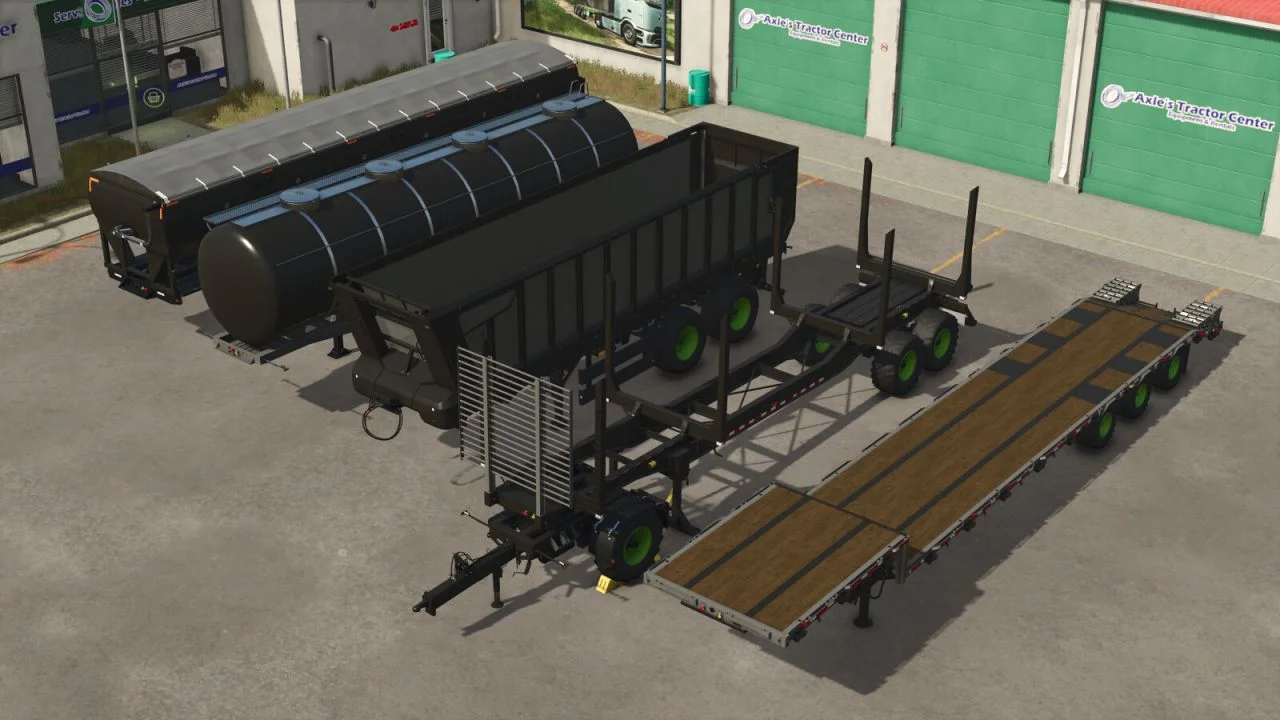 FS25 Agro Trailers Pack v1.1 FS25 Mod Free Download