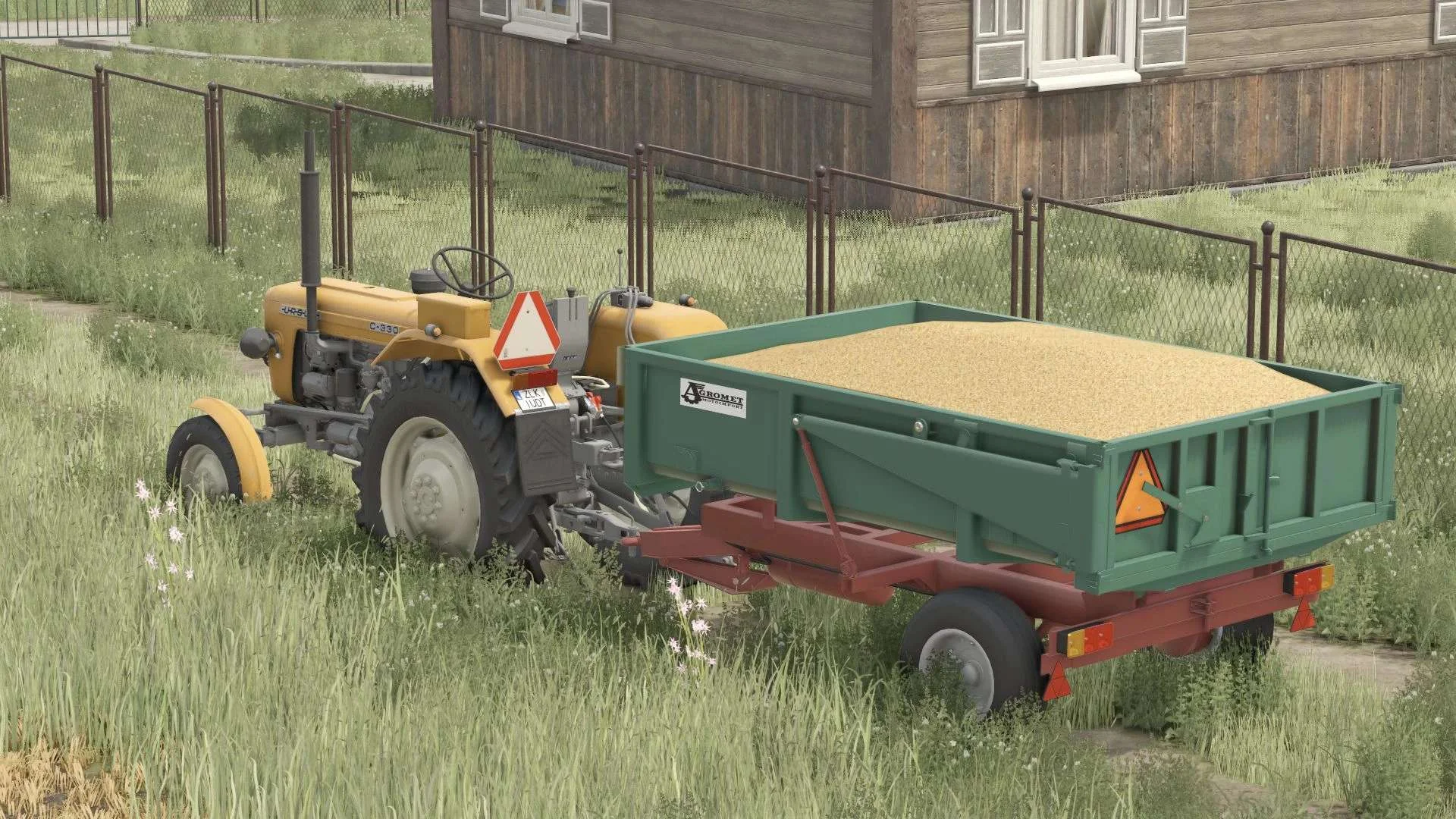 FS25 Agromet T-039 v1.0 Trailers Mod FS25 Mod Free Download