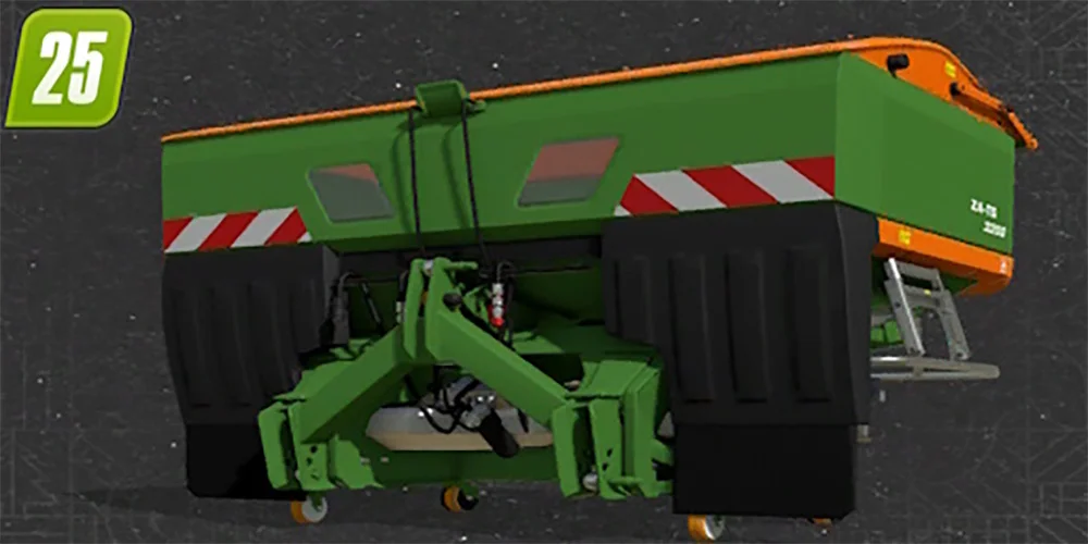FS25 Amazone ZATS3200 (With Lime) V1.0 Trailers Mod FS25 Mod Free Download