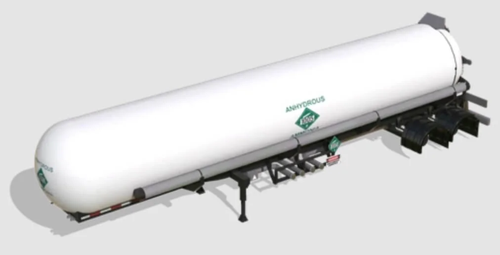 FS25 Anhydrous Transport v1.0 Trailers Mod FS25 Mod Free Download