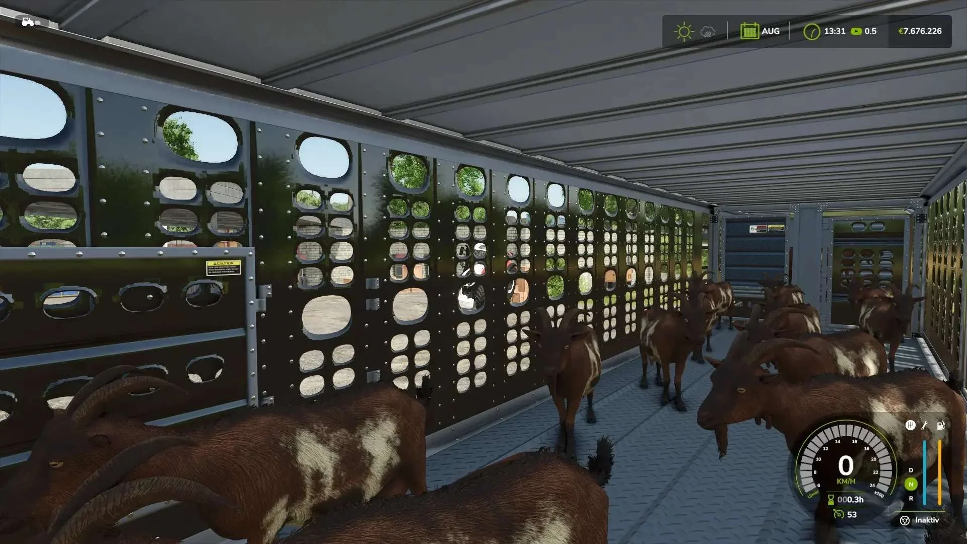 FS25 Animal Transport v1.0 Trailers Mod FS25 Mod Free Download