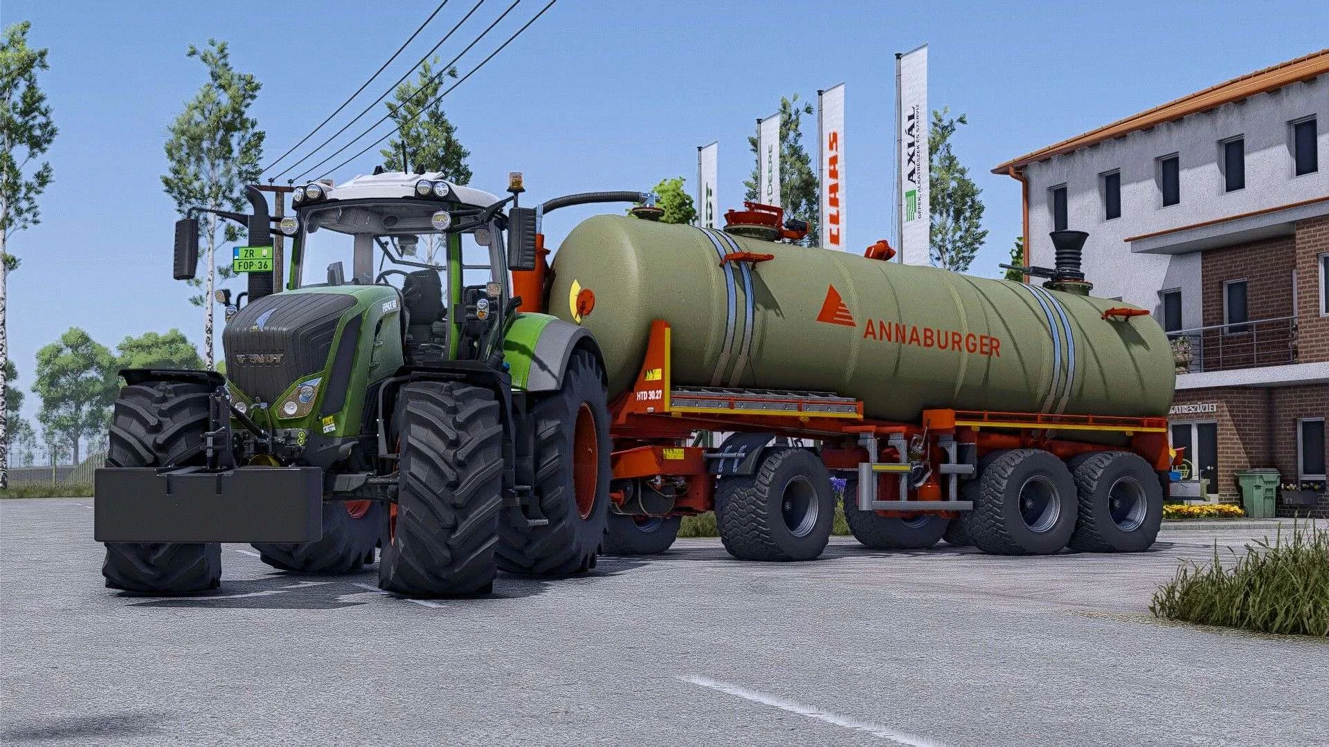 FS25 ANNABURGER HTD v1.0 Trailers Mod FS25 Mod Free Download