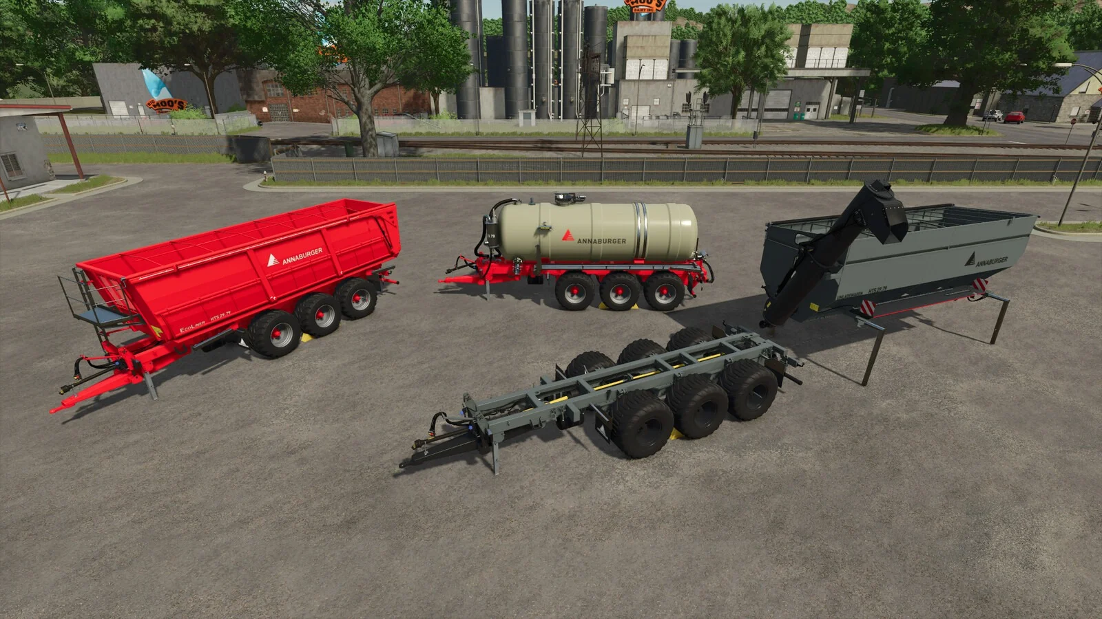 FS25 Annaburger HTS 29.79 MultiLand Plus v1.0.0.1 Trailers Mod FS25 Mod Free Download