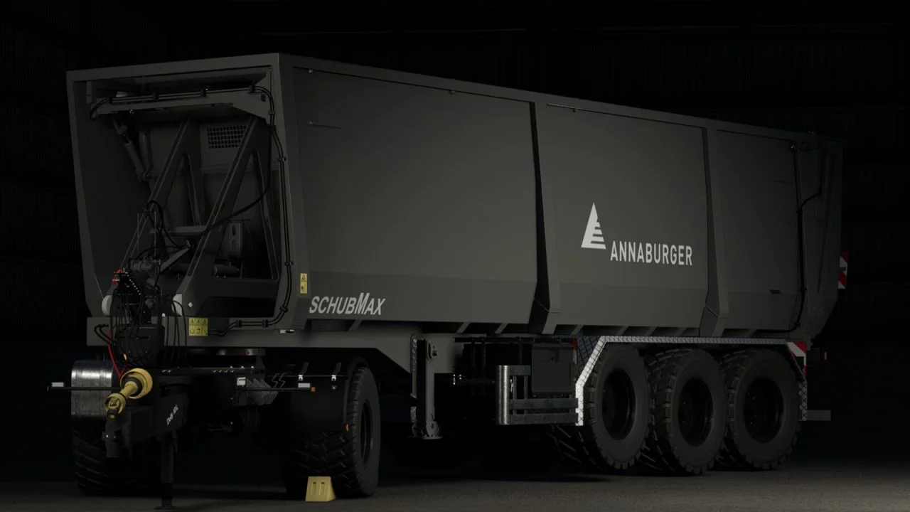 FS25 Annaburger Schubmax 34.17 Semitrailer V1.0 Trailers Mod FS25 Mod Free Download