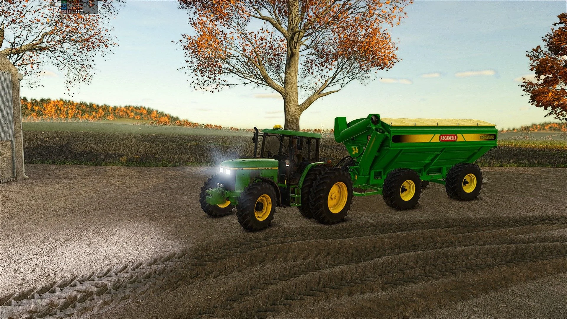 FS25 Ascanelli Magnum 22tn V1.0 Trailers Mod FS25 Mod Free Download