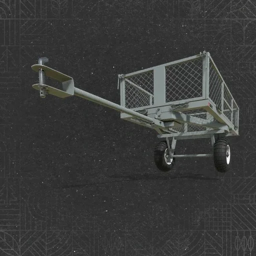 FS25 ATV Dump Cart v1.0 Trailers Mod FS25 Mod Free Download