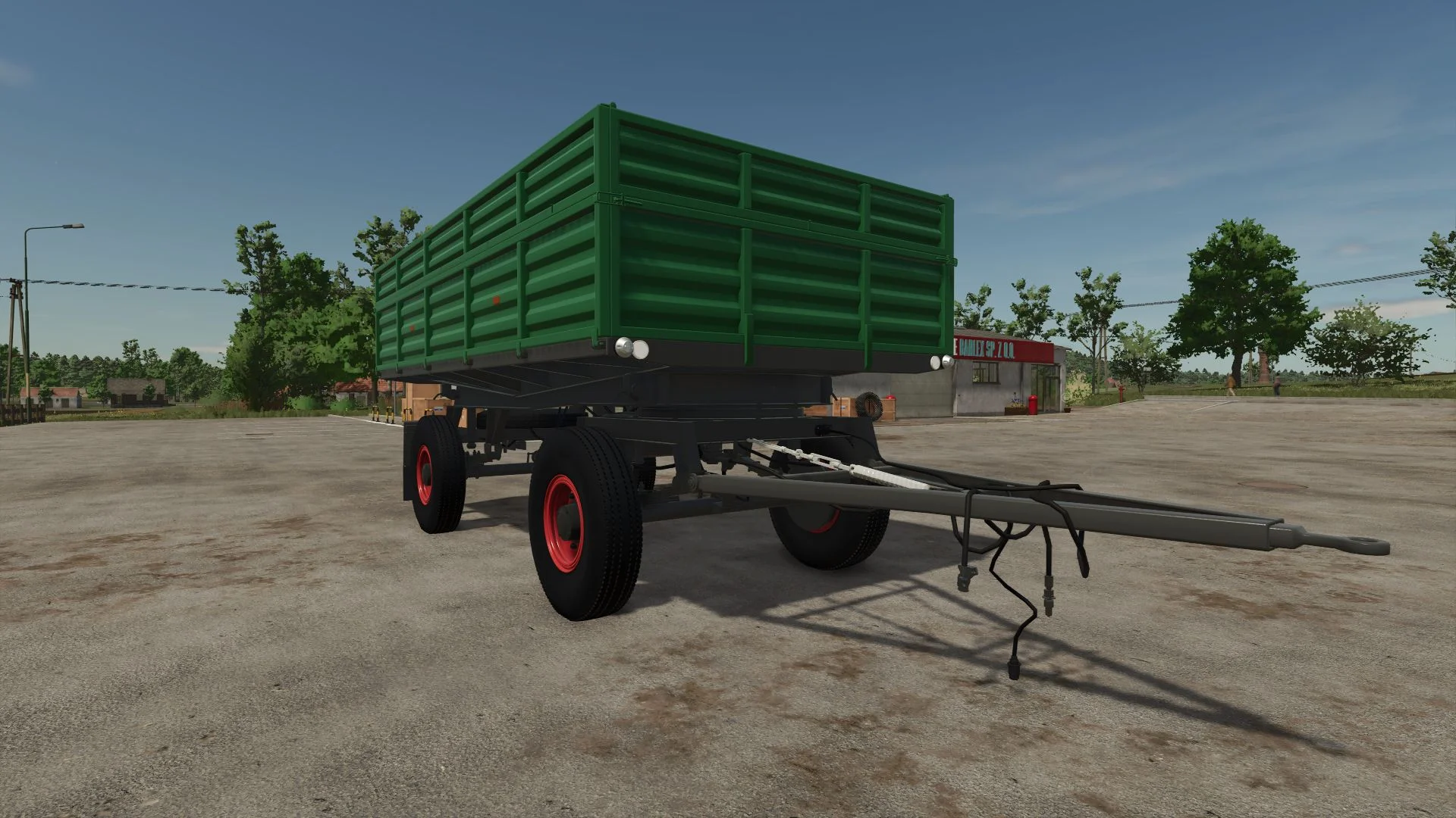 FS25 Autosan D-55 V1.0 Trailers Mod FS25 Mod Free Download