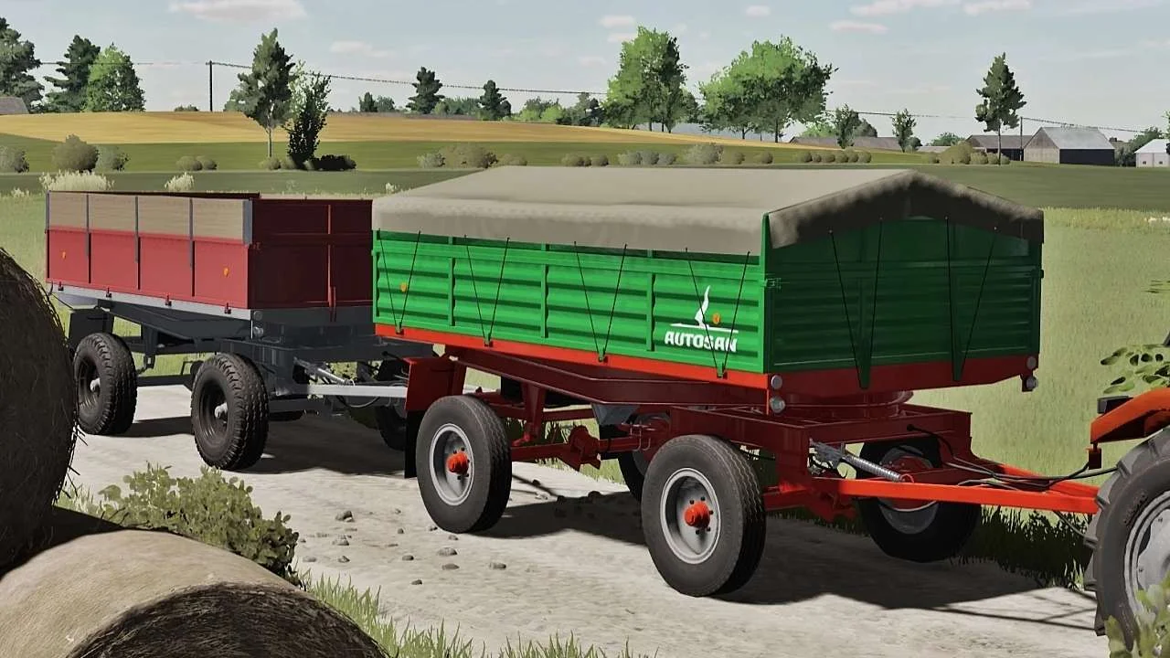 FS25 Autosan D47 v1.0 Trailers Mod FS25 Mod Free Download