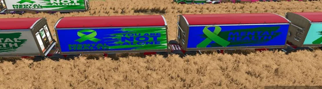 FS25 B-double tipper trailers v1.0 FS25 Mod Free Download
