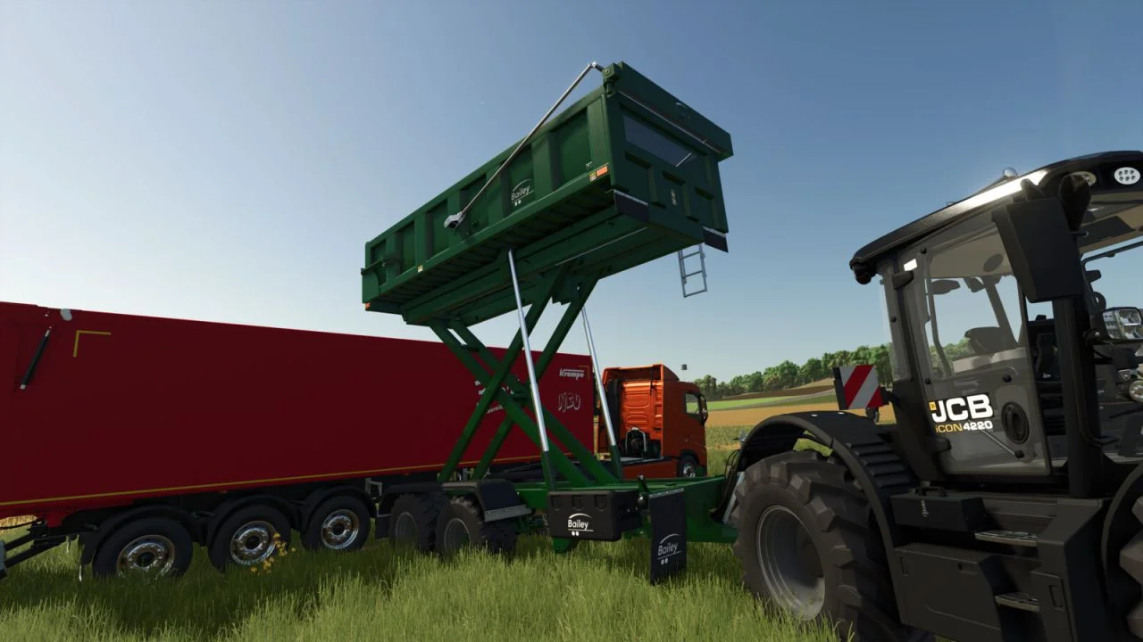 FS25 Bailey High Lift Trailer V1.0.0.1 Trailers Mod FS25 Mod Free Download