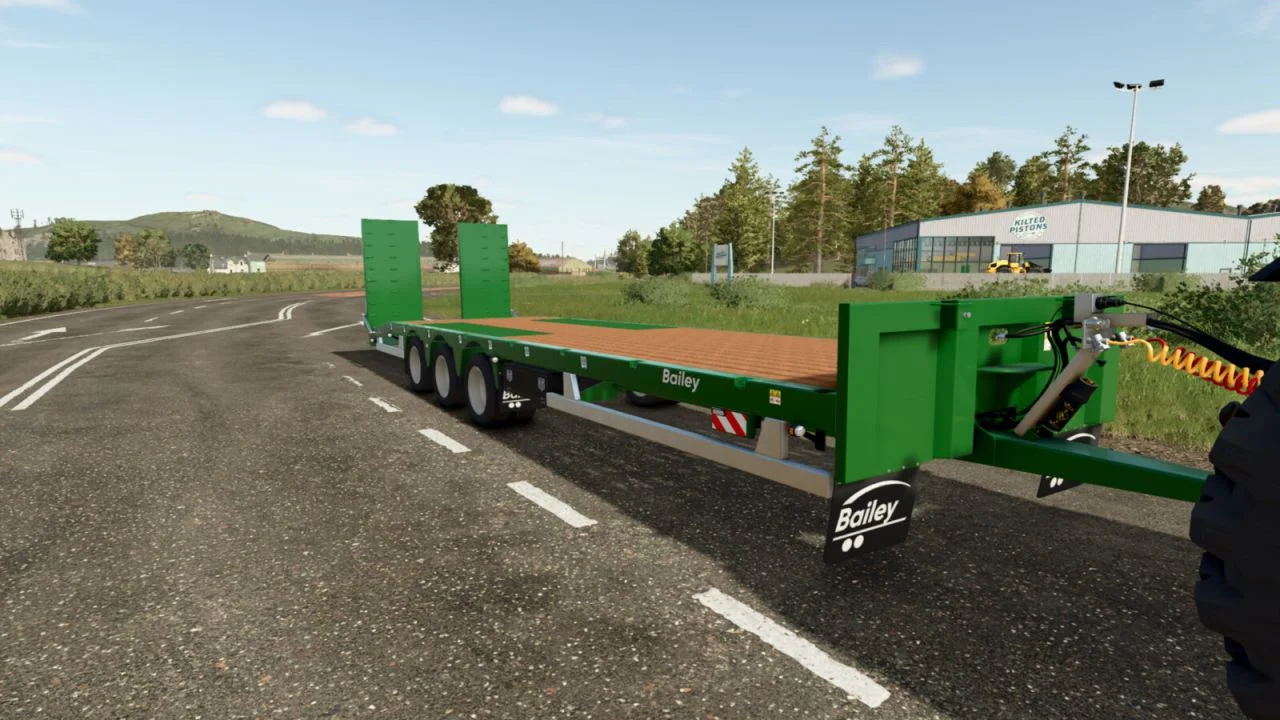 FS25 Bailey Low Loader V1.0 Trailers Mod FS25 Mod Free Download