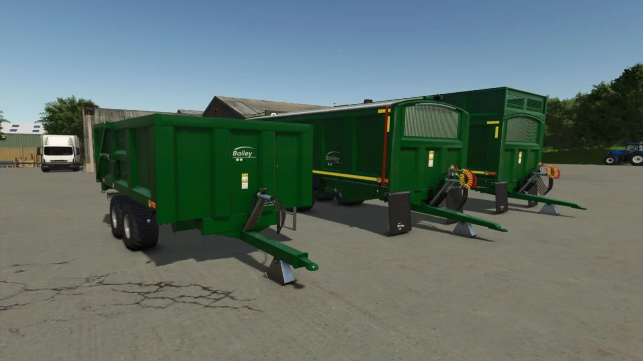 FS25 Bailey TB Trailer Pack V1.0.0.2 Trailers Mod FS25 Mod Free Download