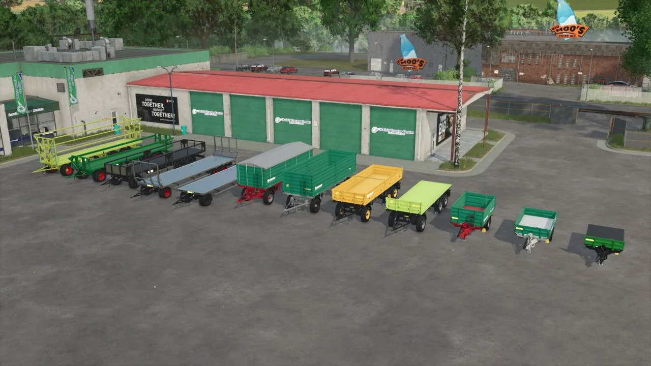 FS25 Bale Autoload Pack V1.2 Trailers Mod FS25 Mod Free Download