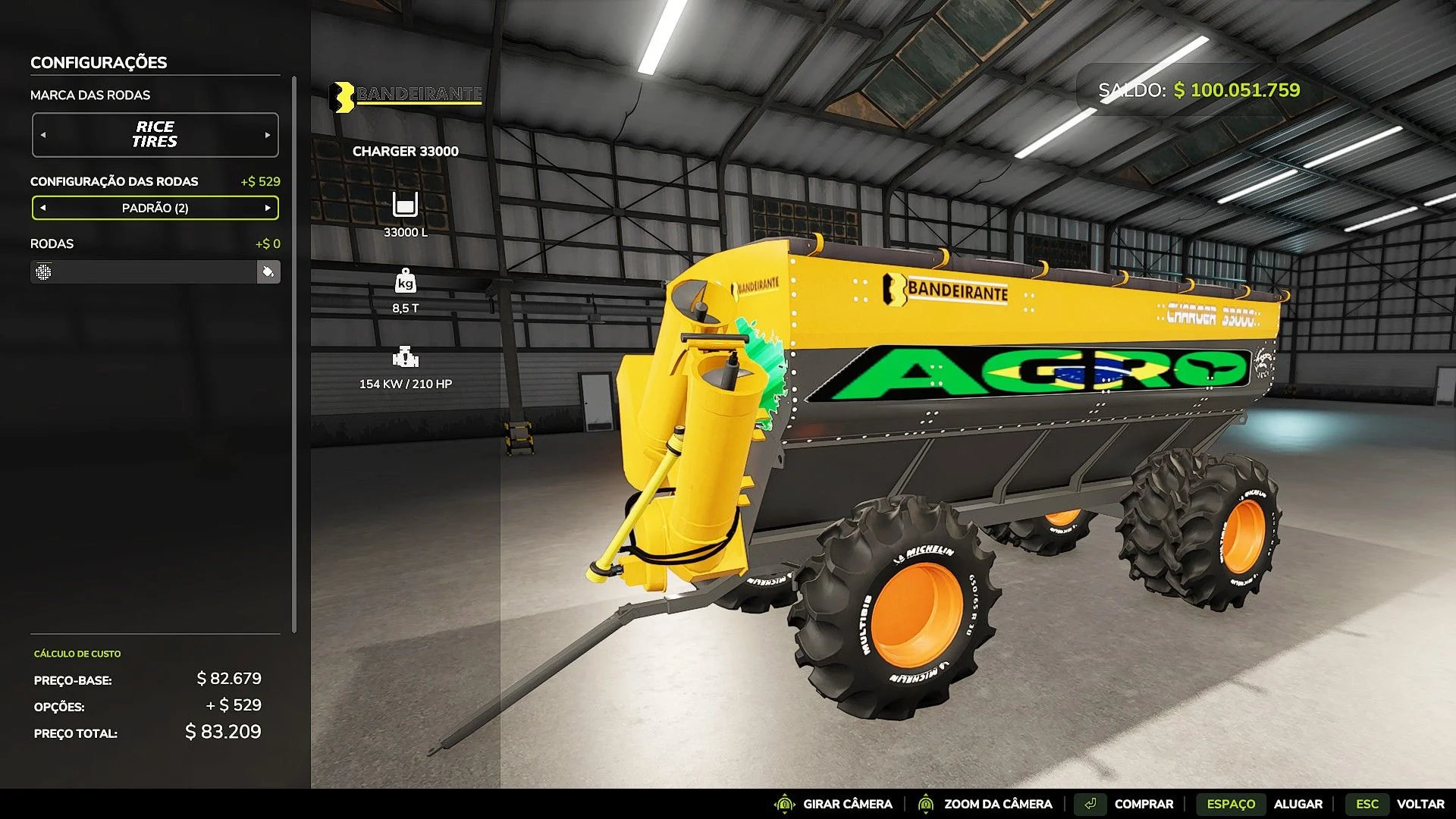 FS25 BANDEIRANTE PACK v1.1 Trailers Mod FS25 Mod Free Download