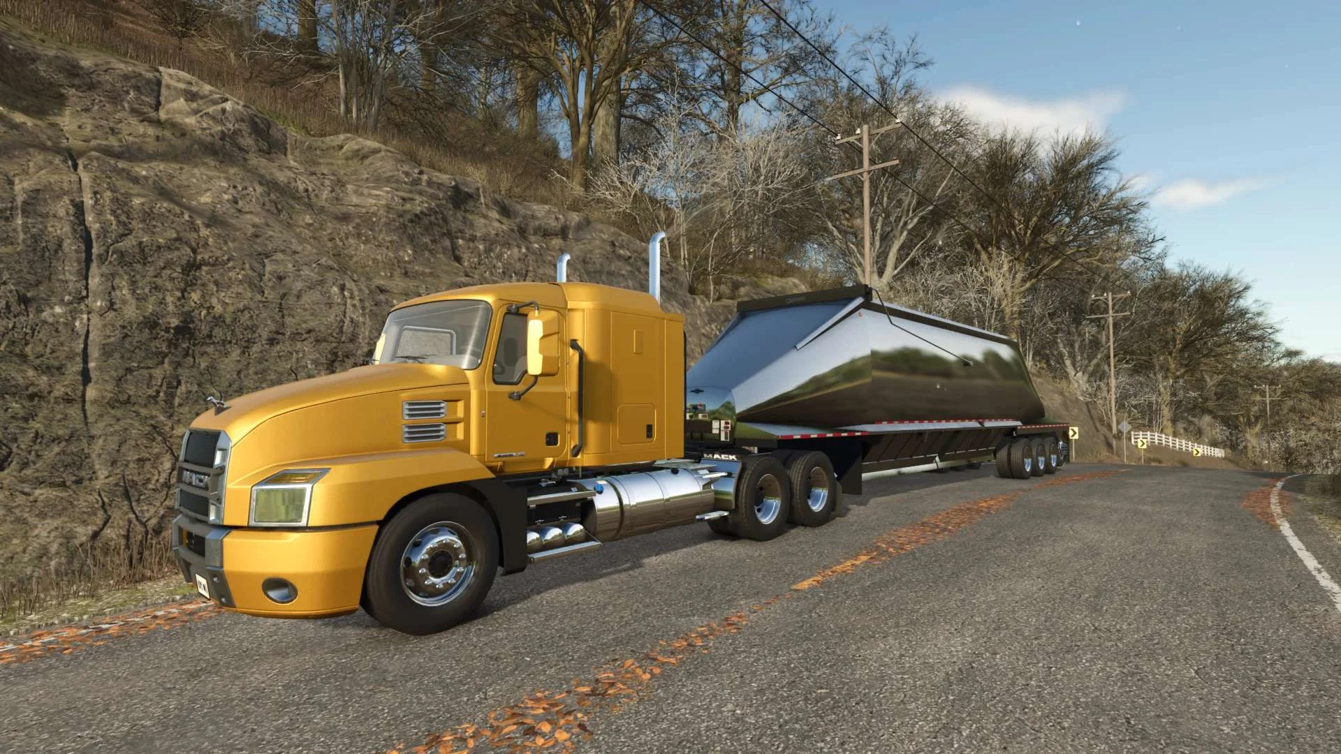FS25 Beall Bullet Quad Axle Belly Dump v1.1 Trailers Mod FS25 Mod Free Download