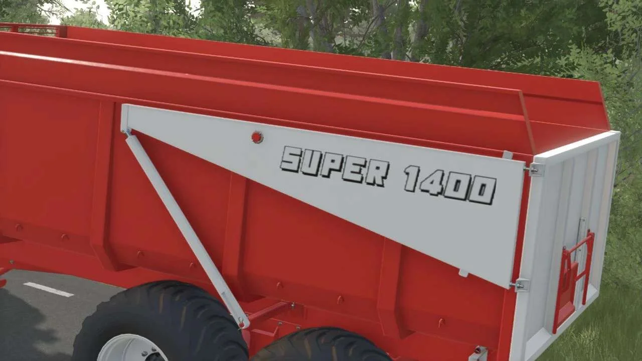 FS25 Beco Super 1400 v1.0 Trailers Mod FS25 Mod Free Download