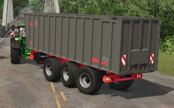 FS25 Benaluagri 40T v1.0 Trailers Mod FS25 Mod Free Download