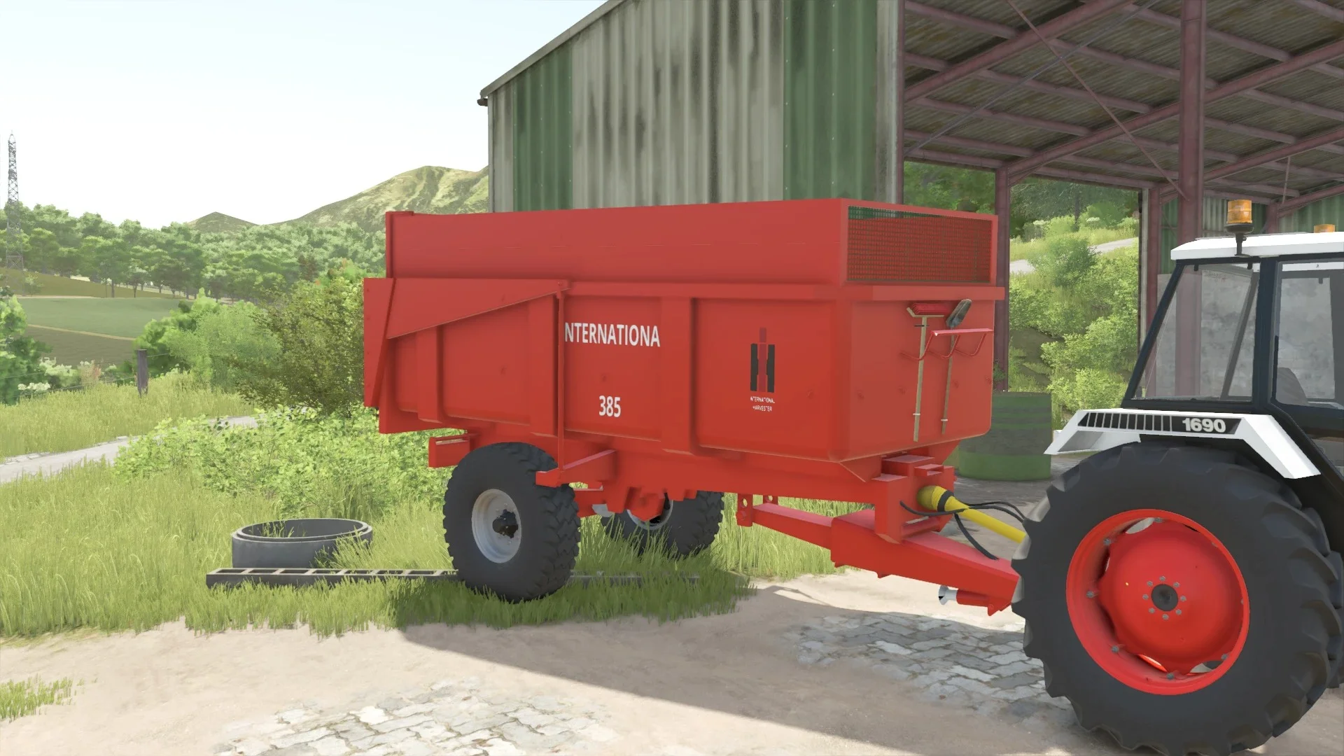 FS25 Benne IHC 10T v1.0 Trailers Mod FS25 Mod Free Download
