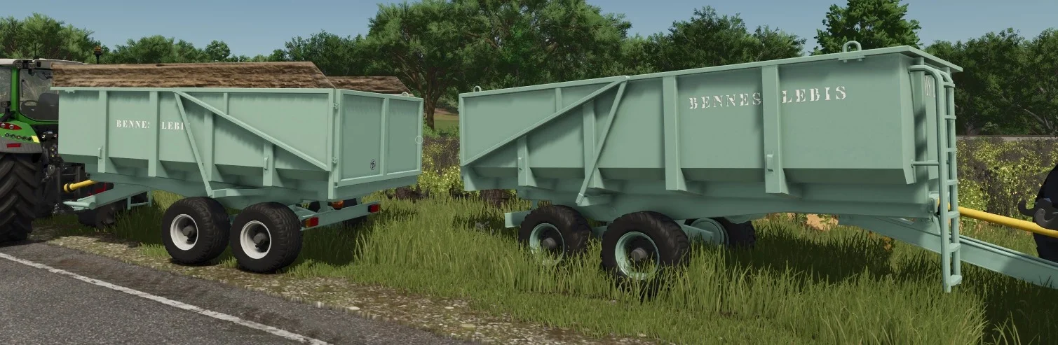 FS25 Benne lebis v1.0 Trailers Mod FS25 Mod Free Download