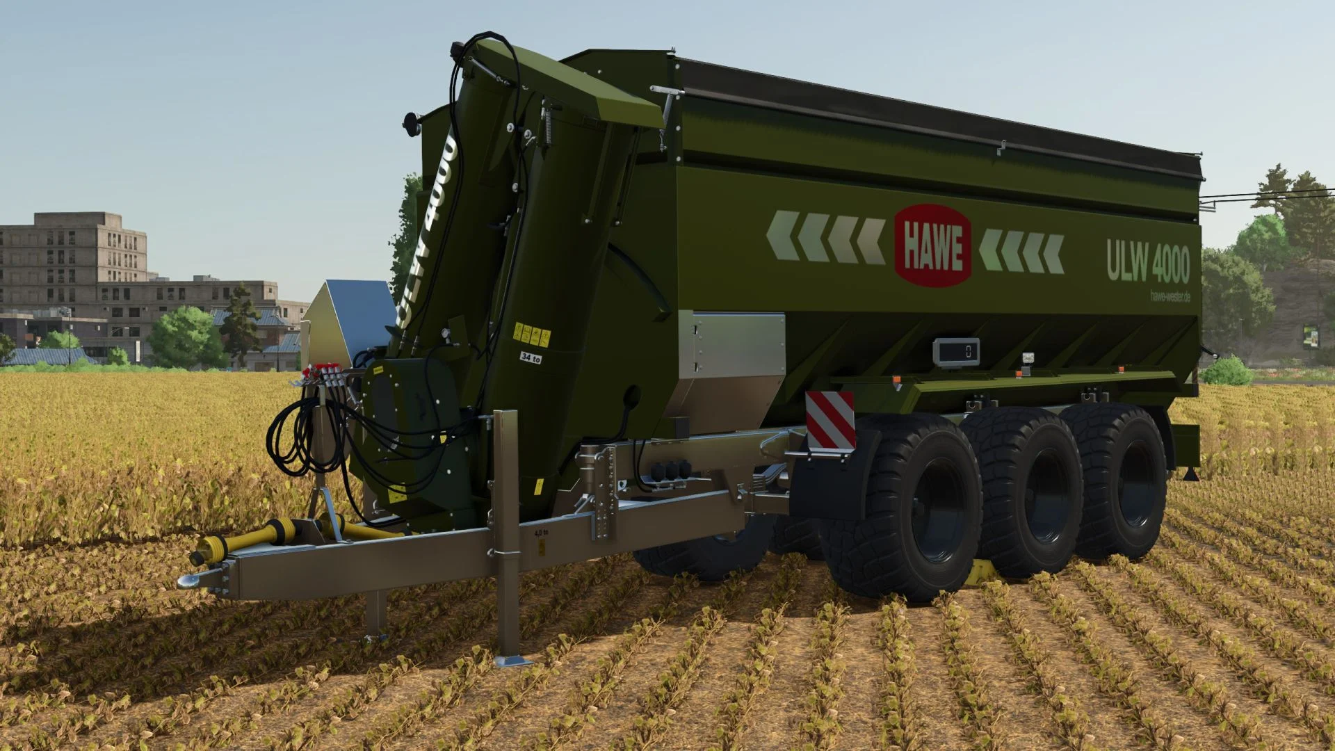 FS25 Bergmann Hawe ULW 4000 Custom v1.0 Trailers Mod FS25 Mod Free Download