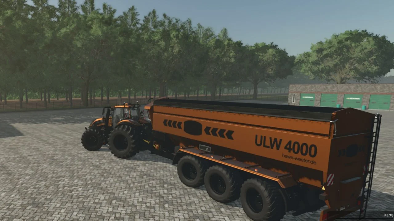 FS25 Bergmann Hawe ULW 4000 V1.0.1 Trailers Mod FS25 Mod Free Download