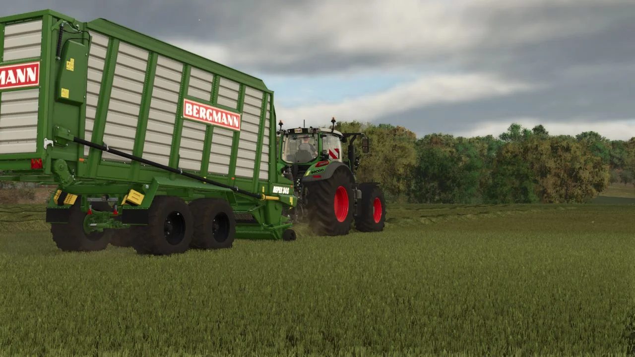 FS25 Bergmann Repex 34S V1.0 Trailers Mod FS25 Mod Free Download