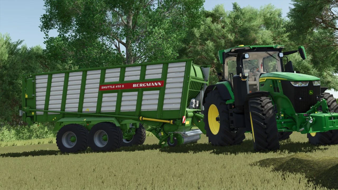 FS25 Bergmann Shuttle 410 S V1.0 Trailers Mod FS25 Mod Free Download