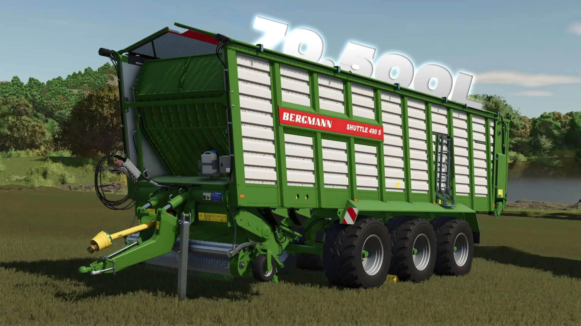 FS25 Bergmann Shuttle 490 70.500L v1.0.0.2 Trailers Mod FS25 Mod Free Download