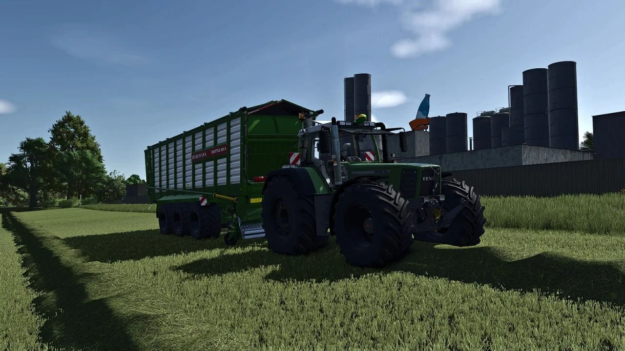 FS25 Bergmann Shuttle 490 Edit V1.0 Trailers Mod FS25 Mod Free Download