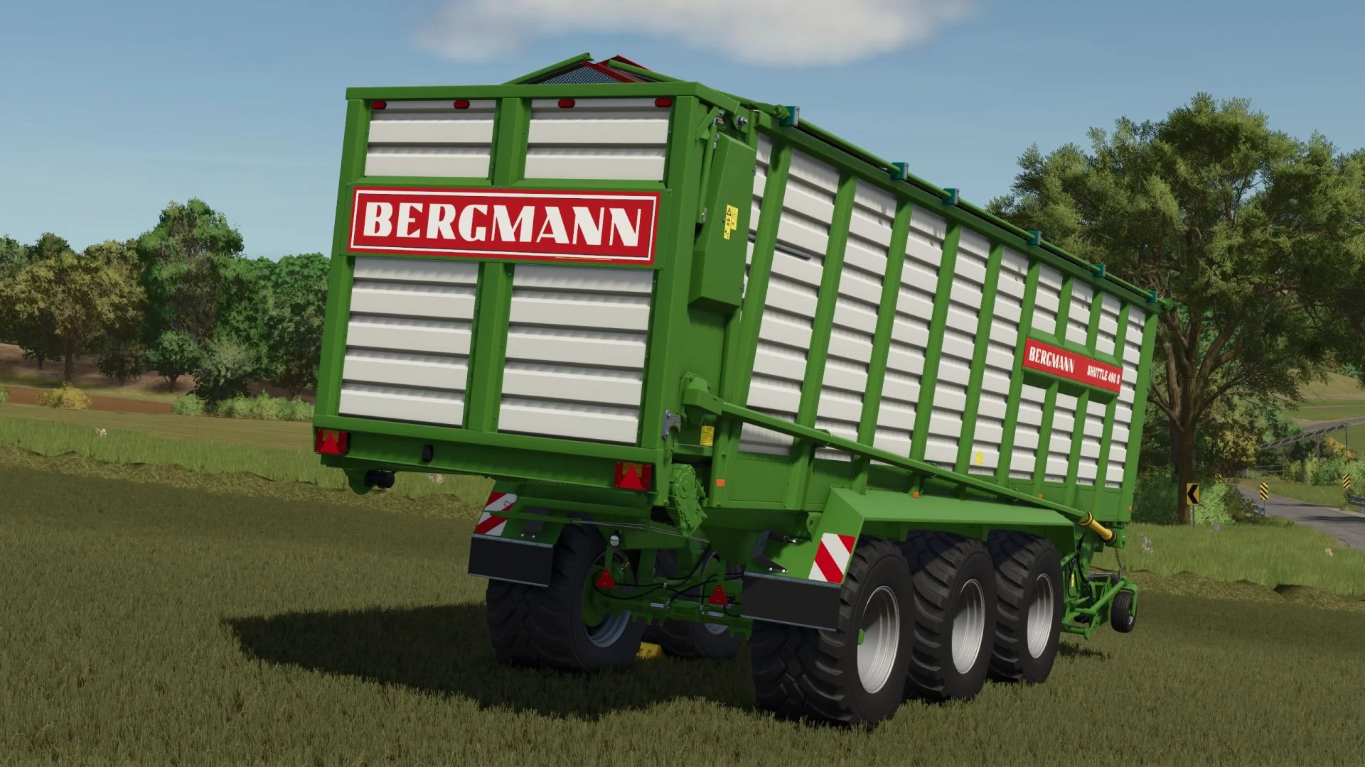 FS25 Bergmann Shuttle 490 S (Multifruit) V1.0.0.1 Trailers Mod FS25 Mod Free Download