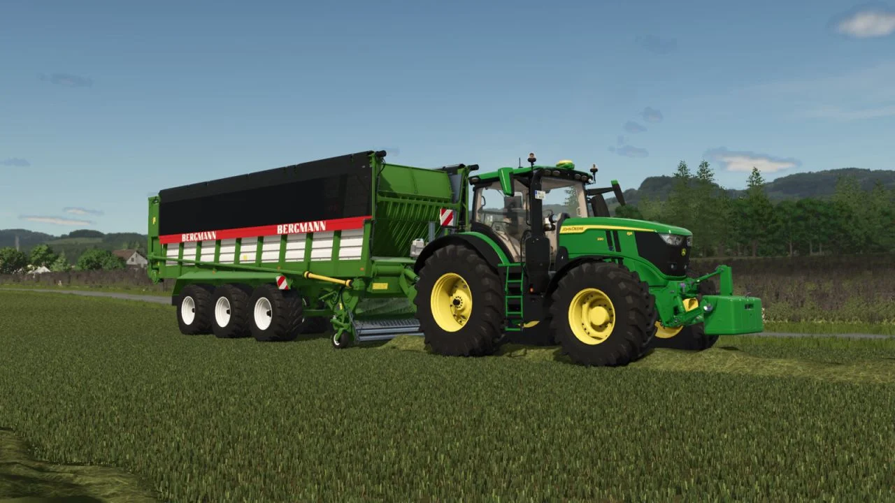 FS25 Bergmann Shuttle 490 S Edit V1.0 Trailers Mod FS25 Mod Free Download