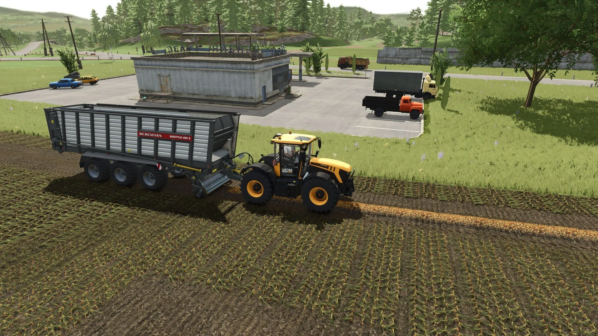 FS25 Bergmann SHUTTLE 490 S V1.1.1 Trailers Mod FS25 Mod Free Download