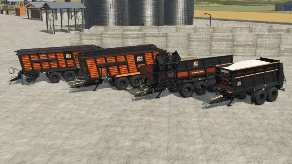FS25 Bergmann Trailer Pack Hirschfeld Edition v1.0.0.2 Trailers Mod FS25 Mod Free Download