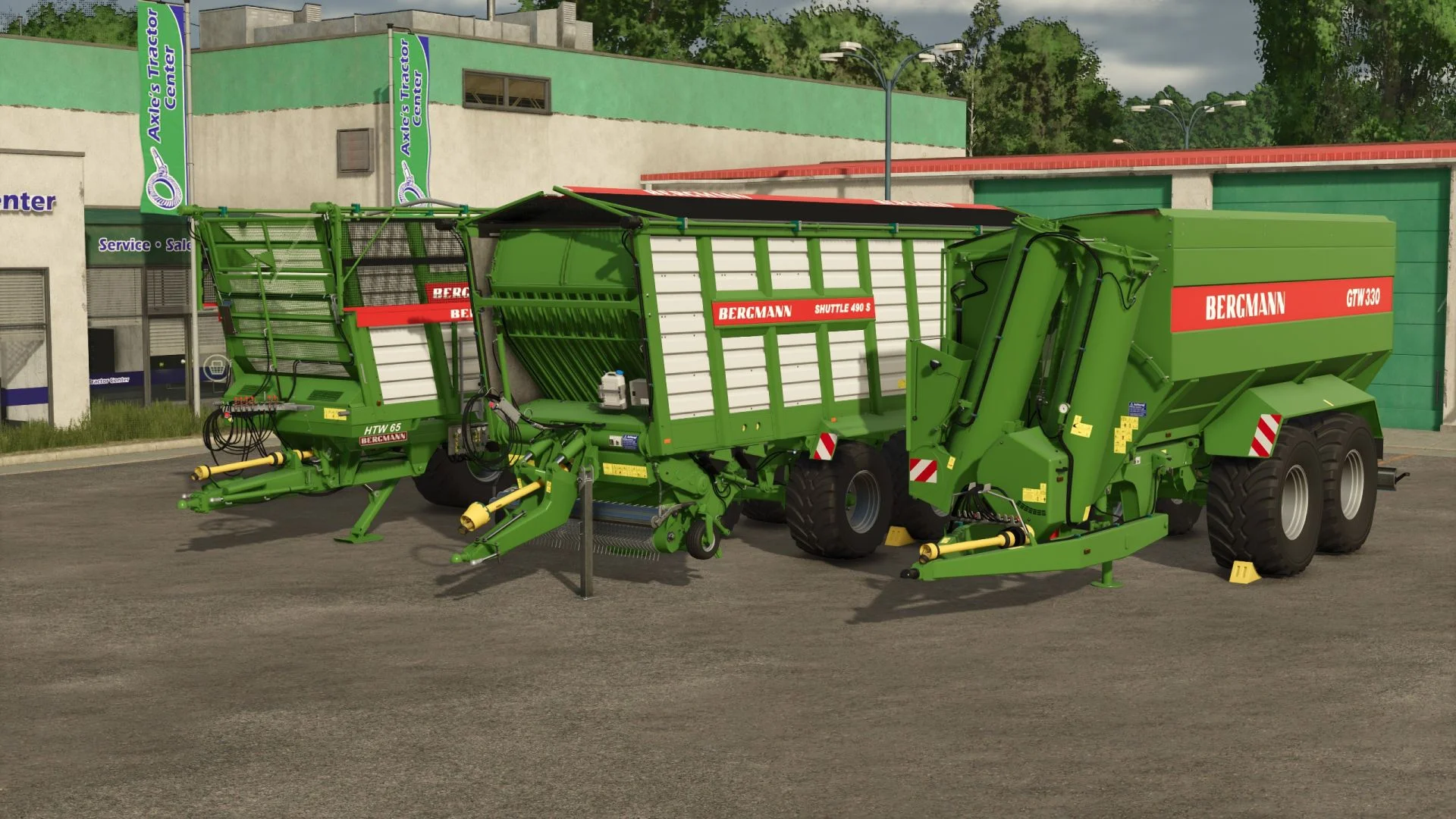 FS25 Bergmann Trailer Pack V1.0 Trailers Mod FS25 Mod Free Download