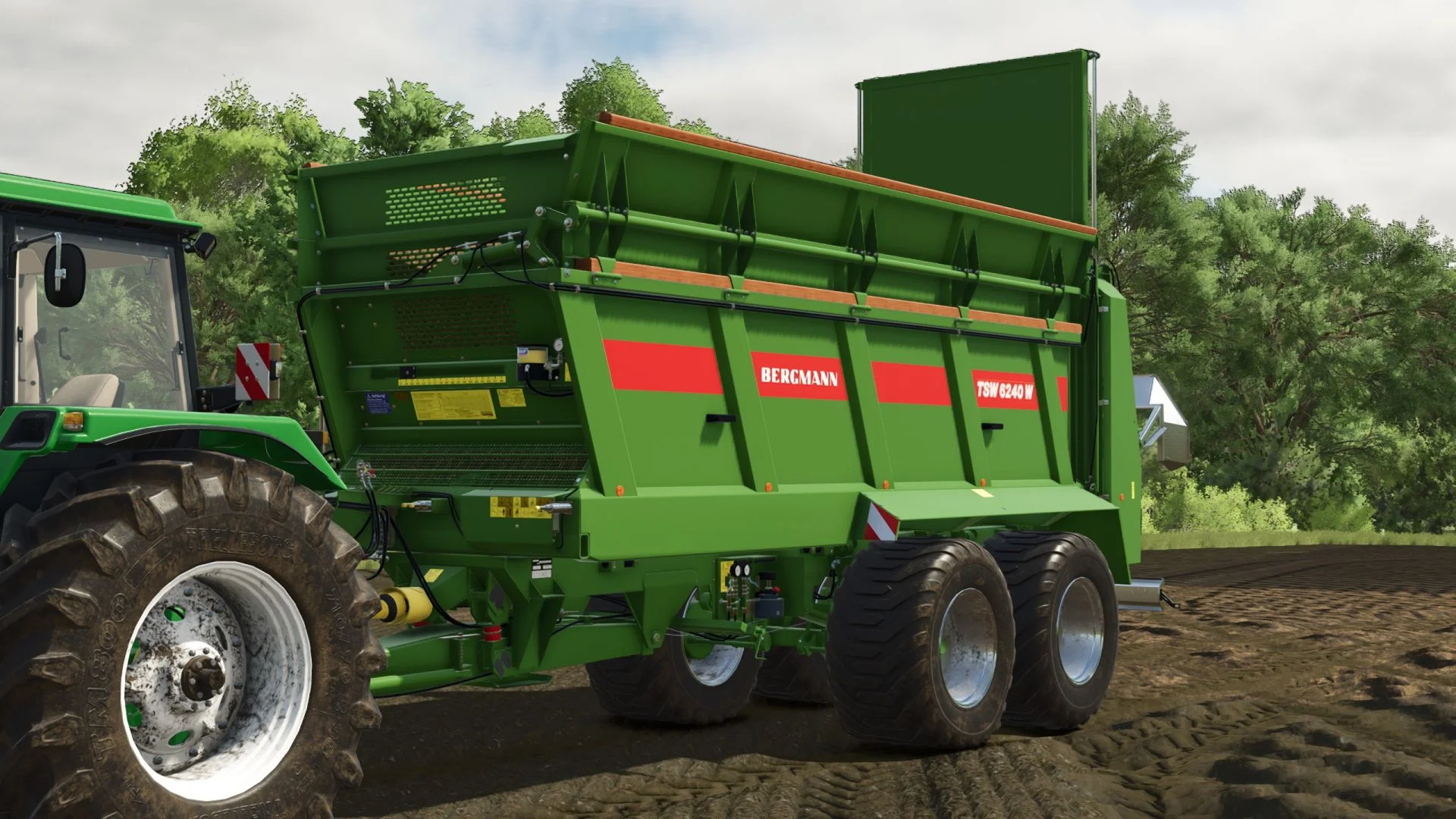 FS25 Bergmann TSW6240W 375.000L v1.0 Trailers Mod FS25 Mod Free Download