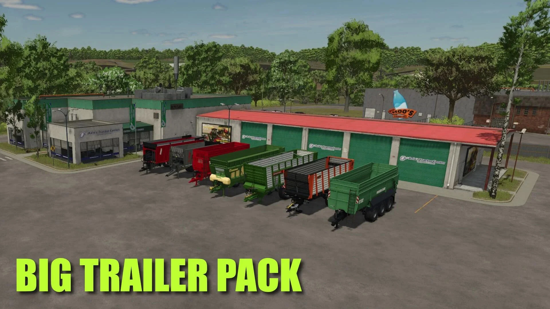 FS25 Bigger Trailers Pack v1.0 FS25 Mod Free Download